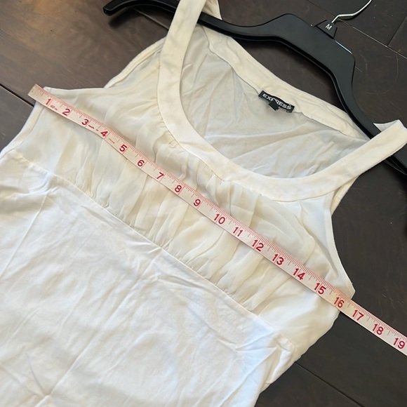 Express cami white tank M EUC - Picture 4 of 8